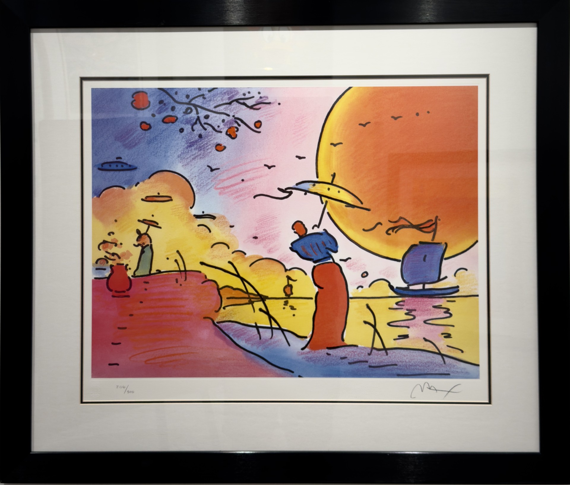 Two Sages Under The Sun by Peter Max
