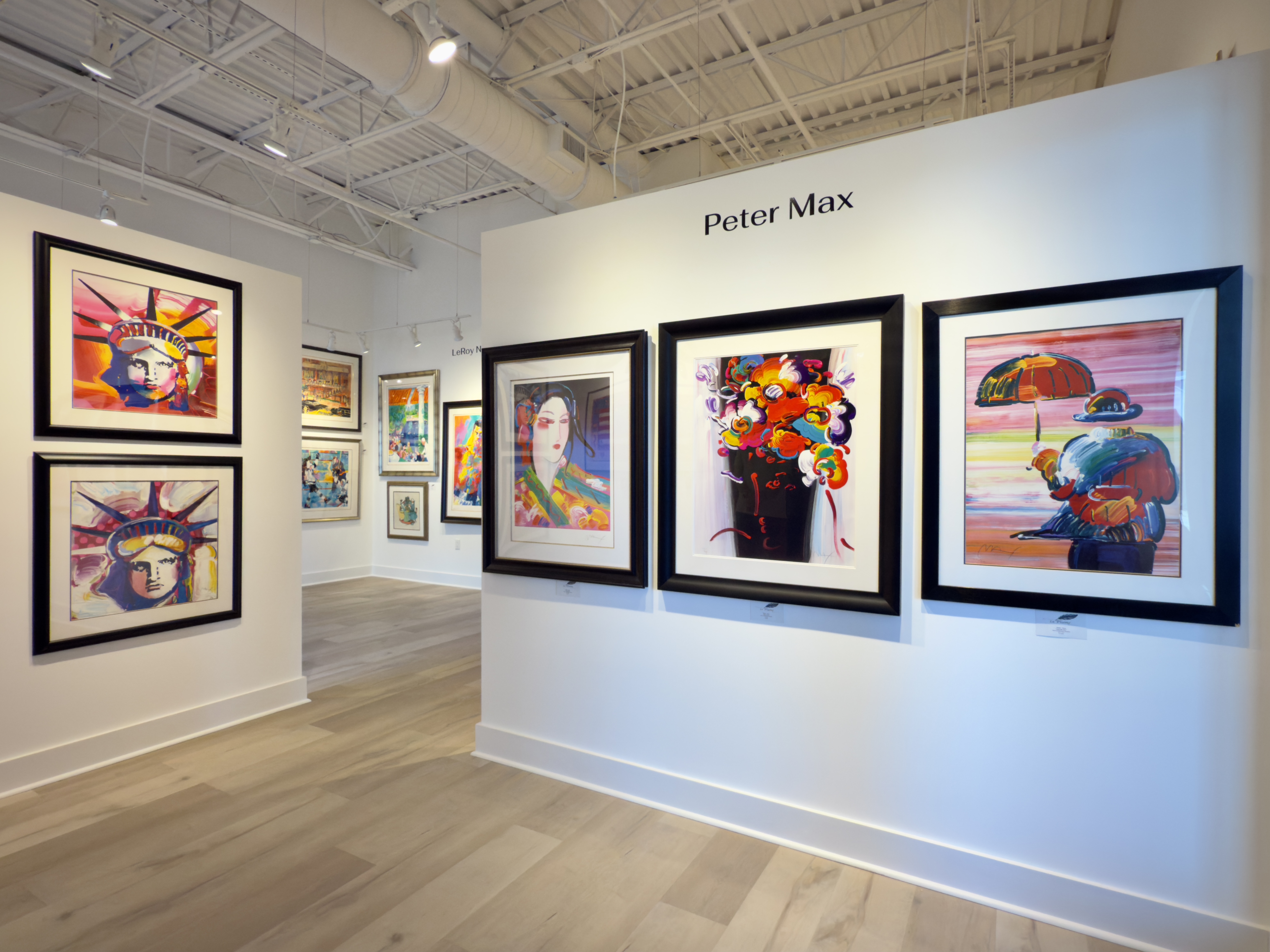 Artwork installed at Galerie La Plume