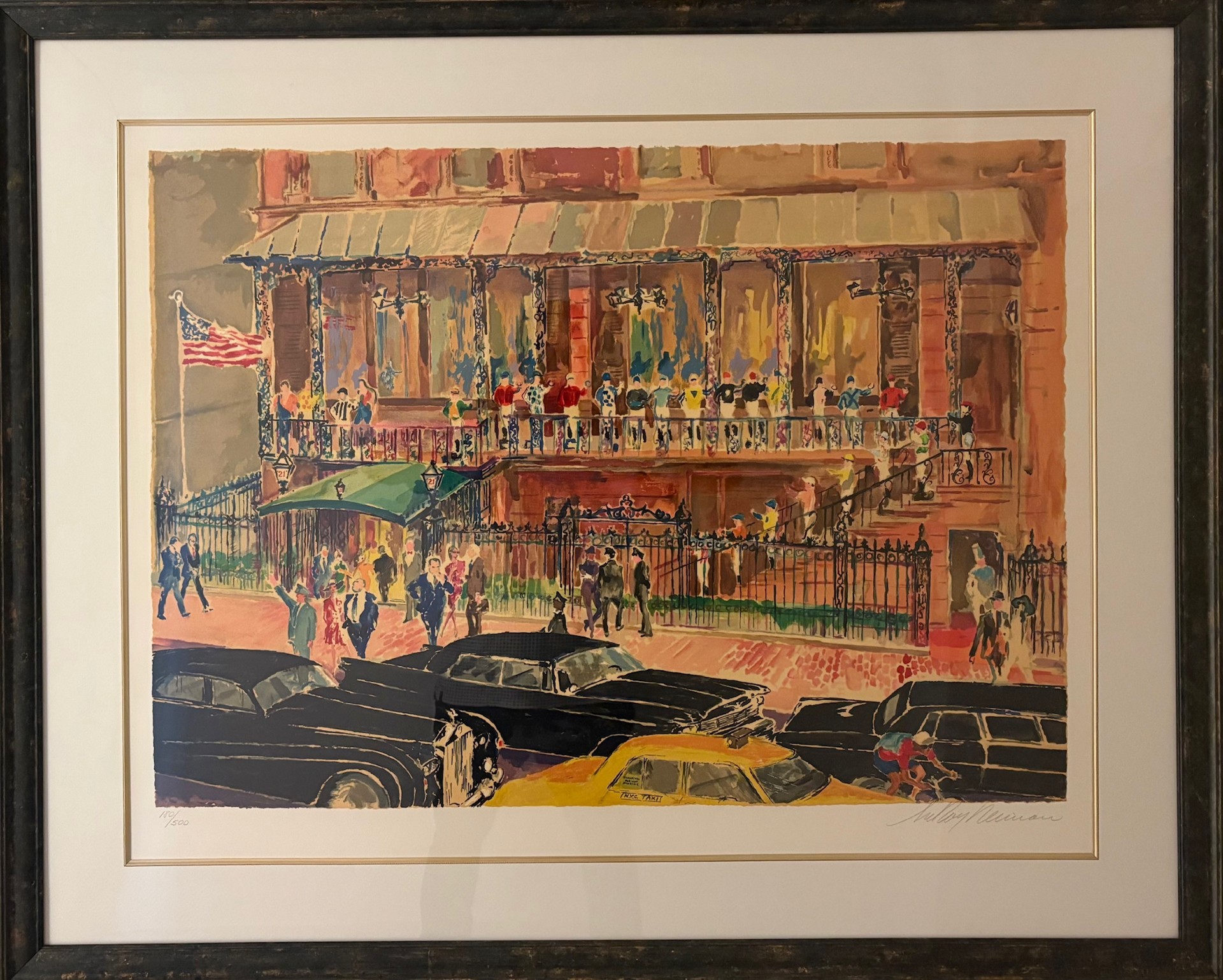 The 21 Club by LeRoy Neiman