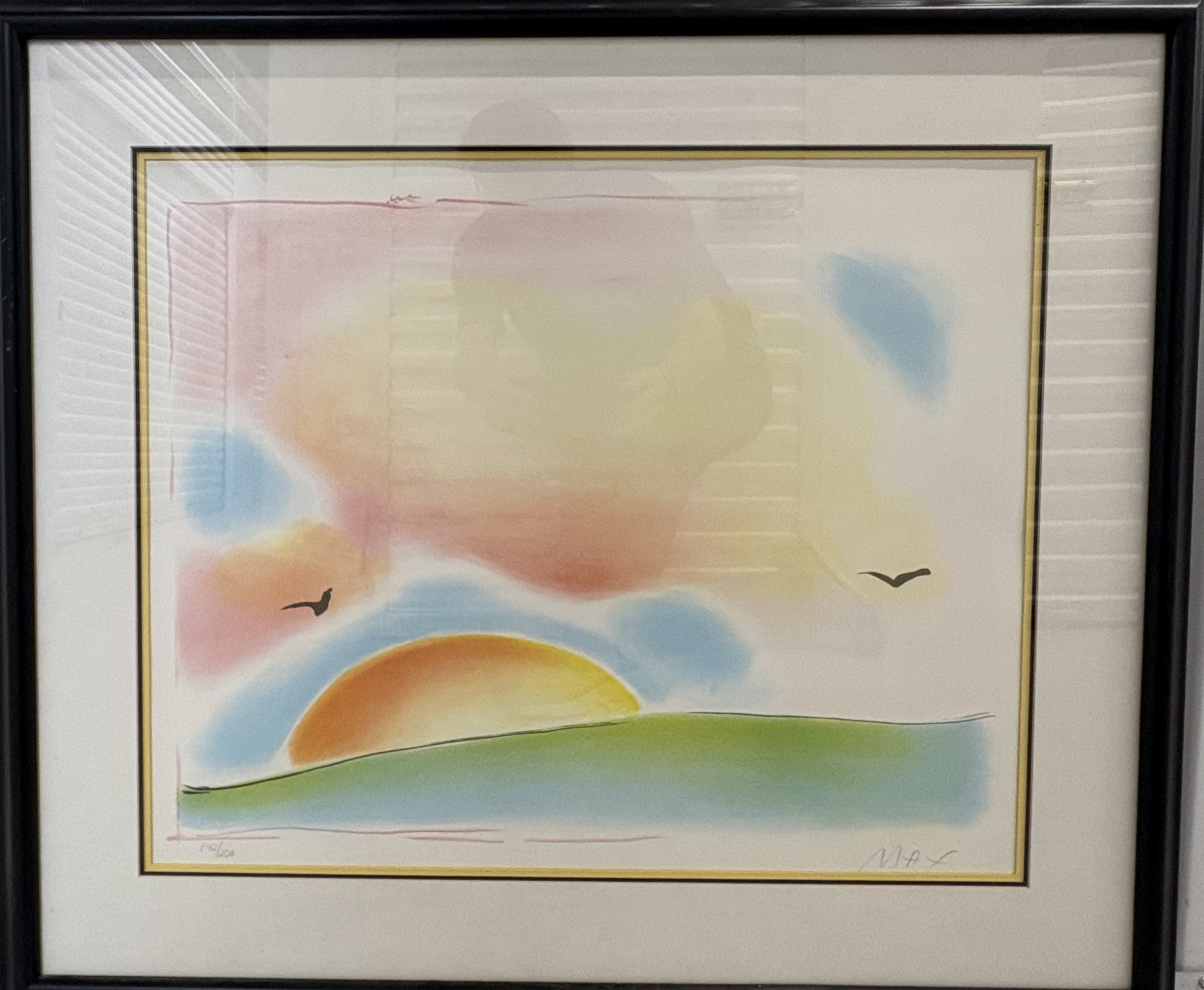 Sunset by Peter Max