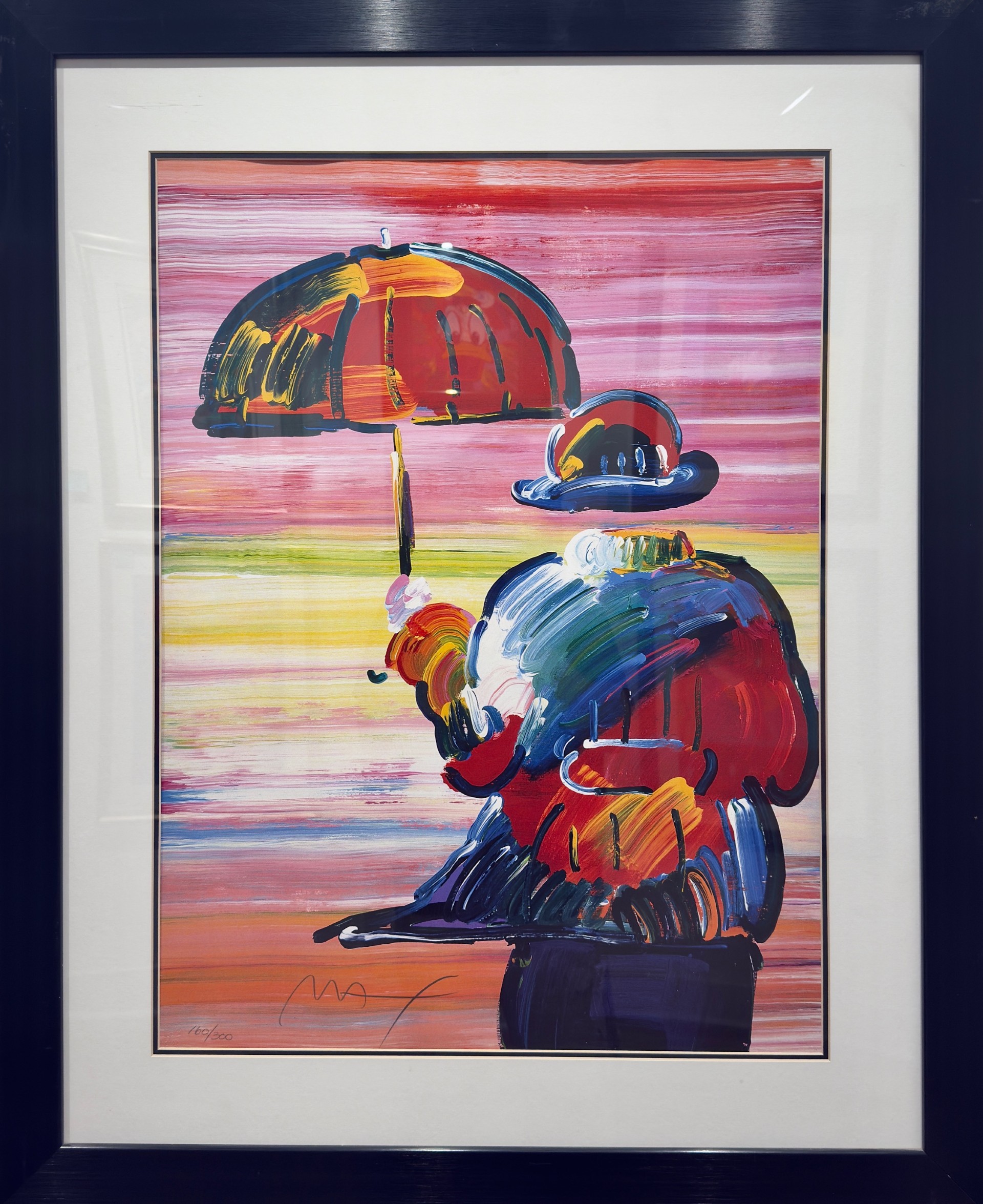 Umbrella Man by Peter Max