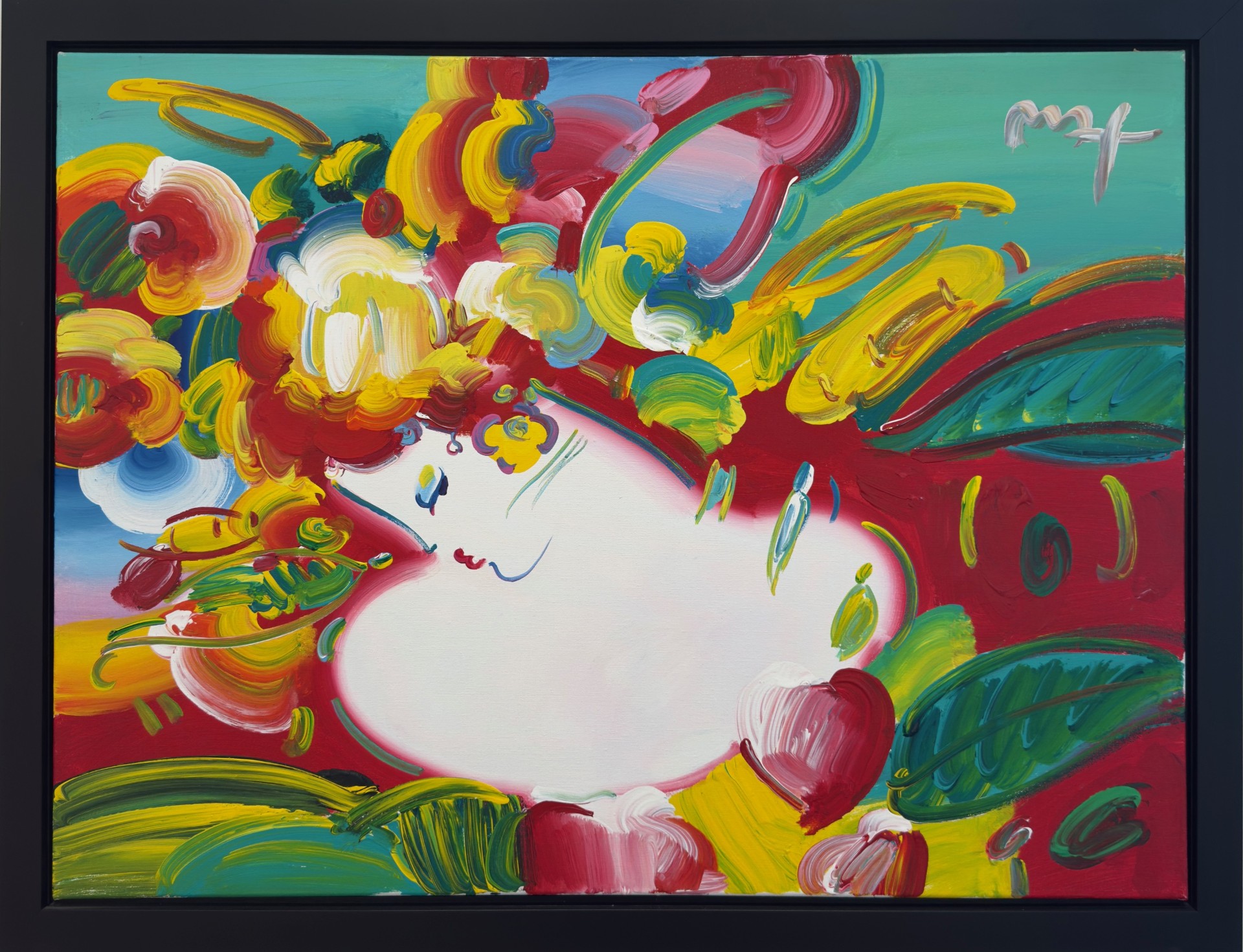 Flower Blossom Lady by Peter Max