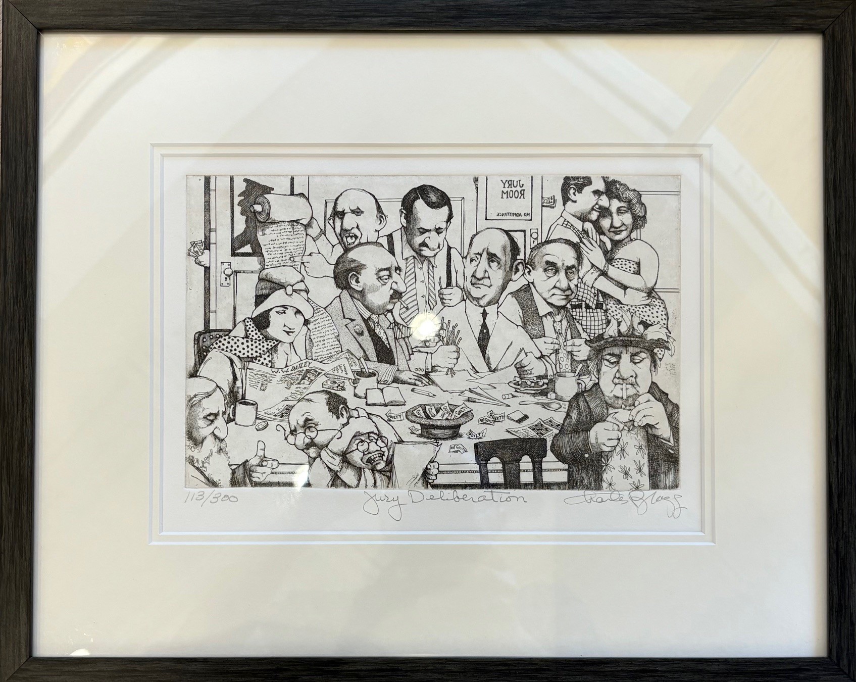 Jury Deliberation by Charles Bragg