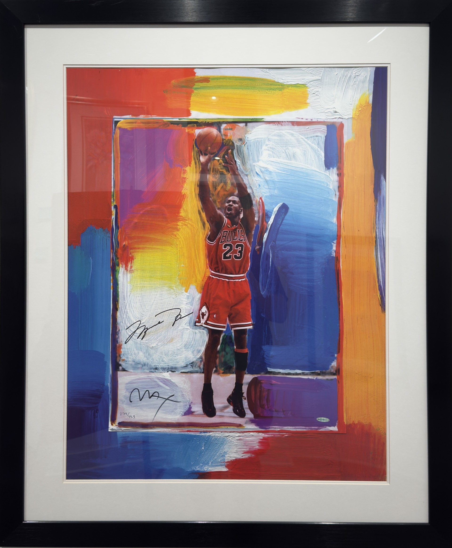 The GOAT  ( Michael Jordan ) by Peter Max