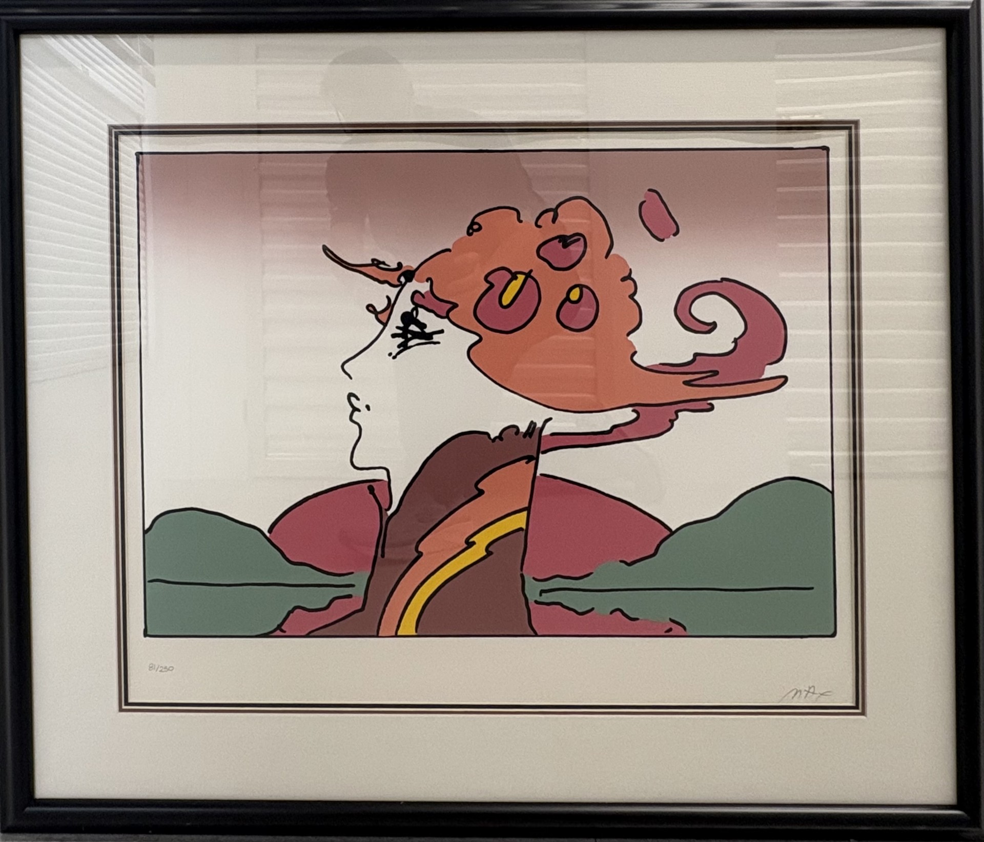 Pink Lady by Peter Max